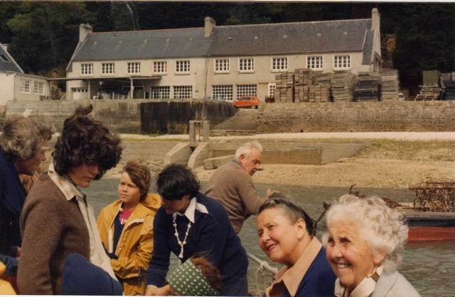 Vue partielle du chantier en 1970