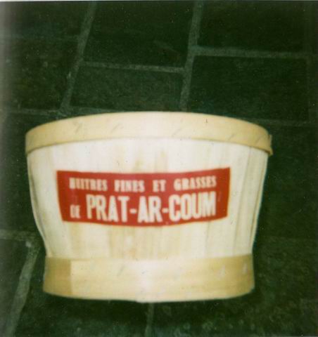 Bourriche d'hu�tre de Prat ar Coum